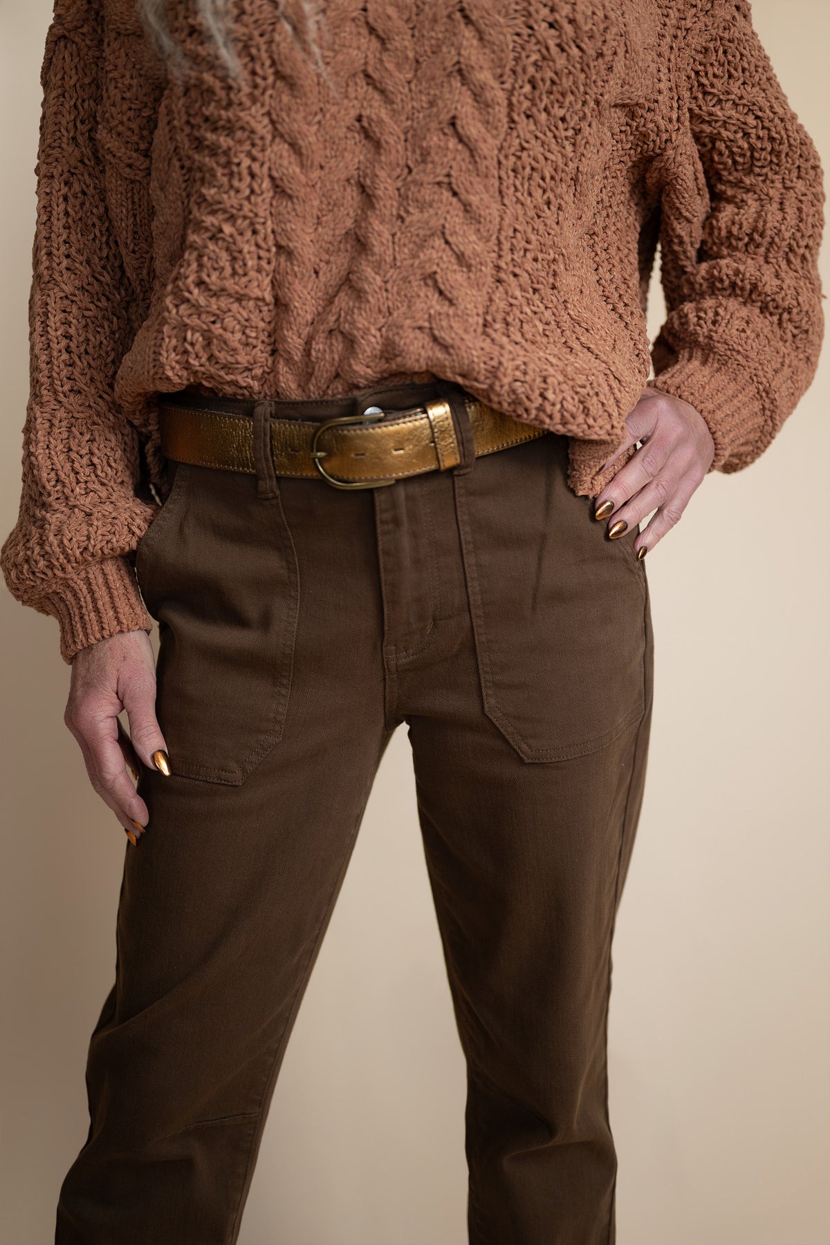 Celeste High-Rise Utility Jeans