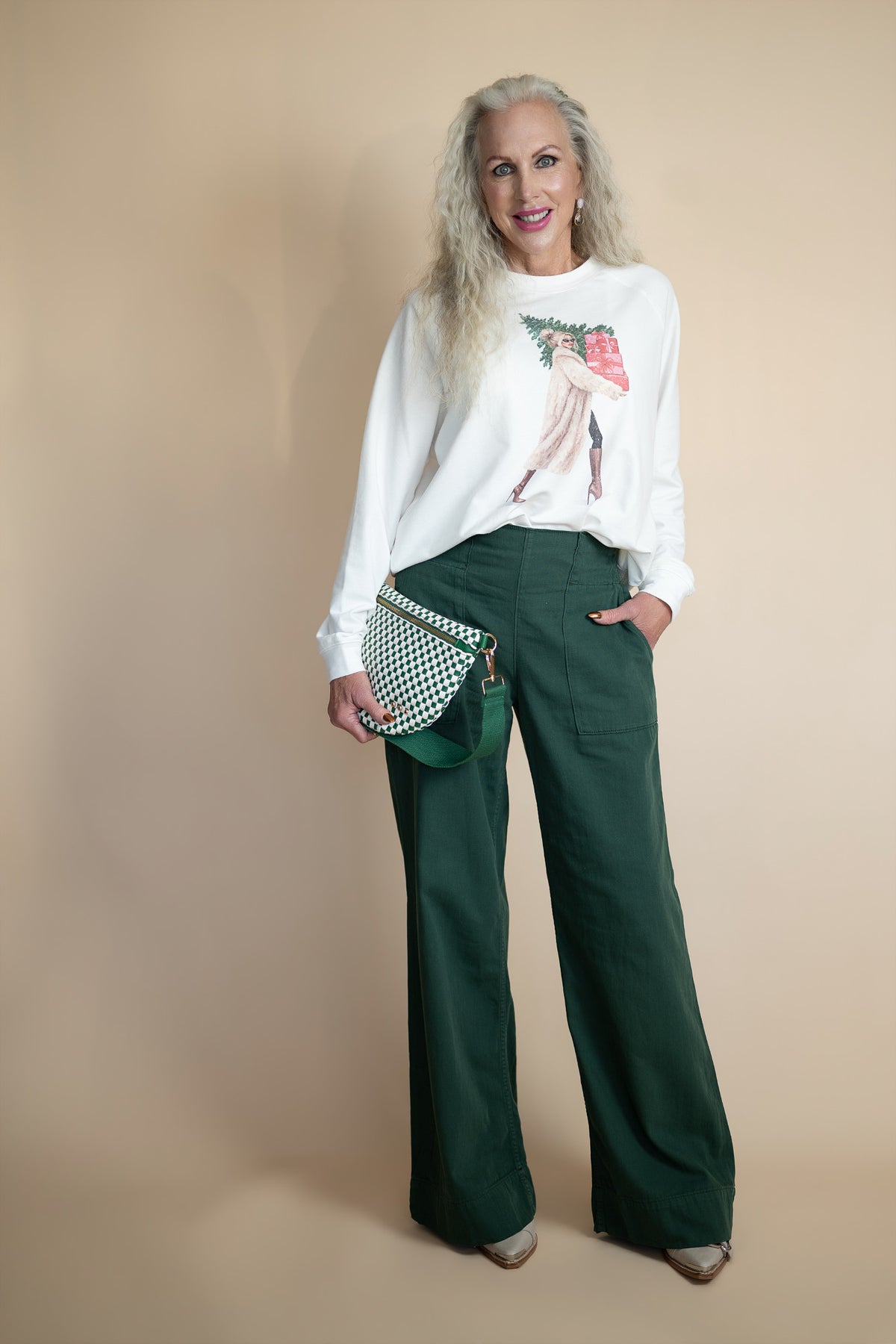 Noelle Holiday Graphic Sweatshirt