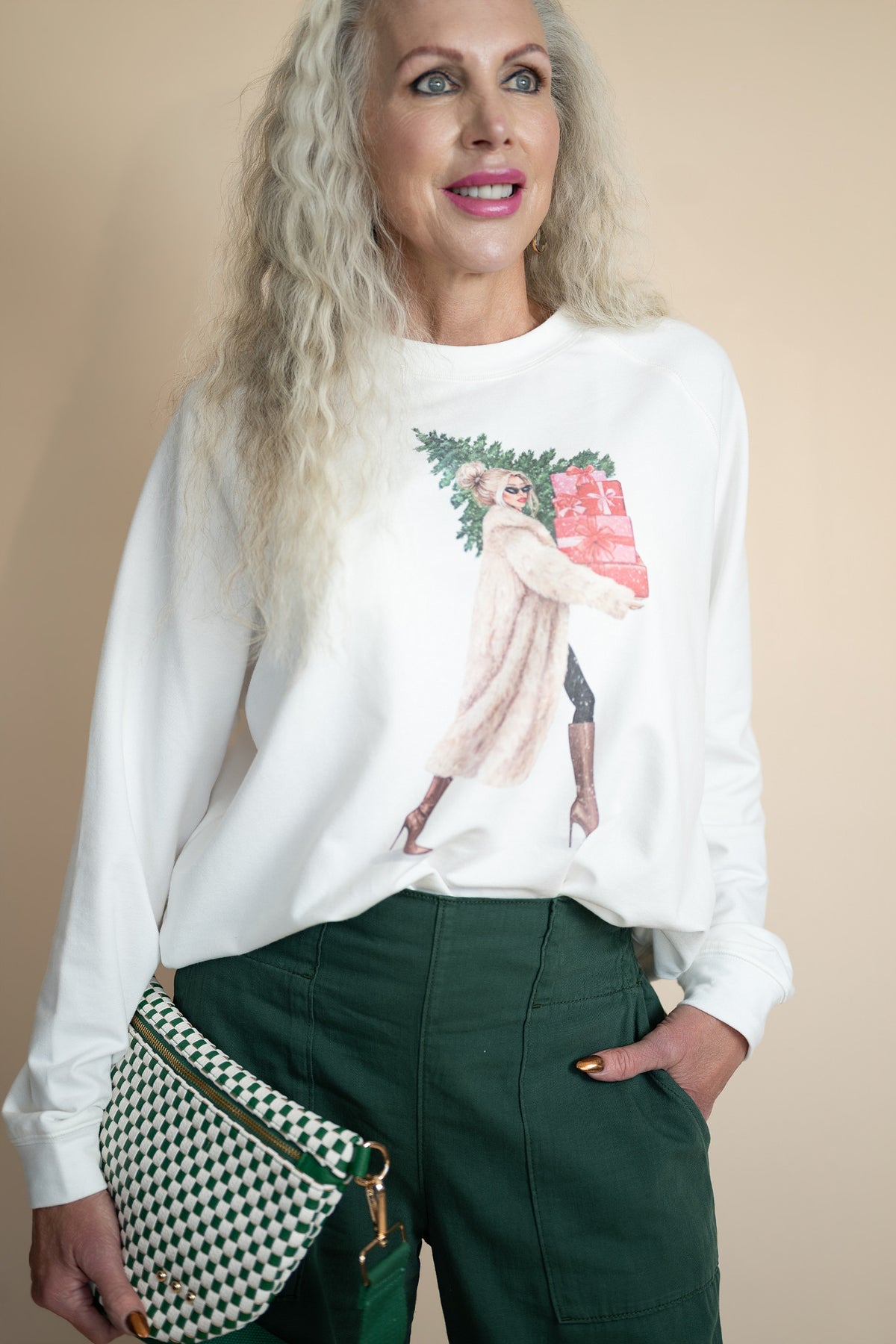 Noelle Holiday Graphic Sweatshirt