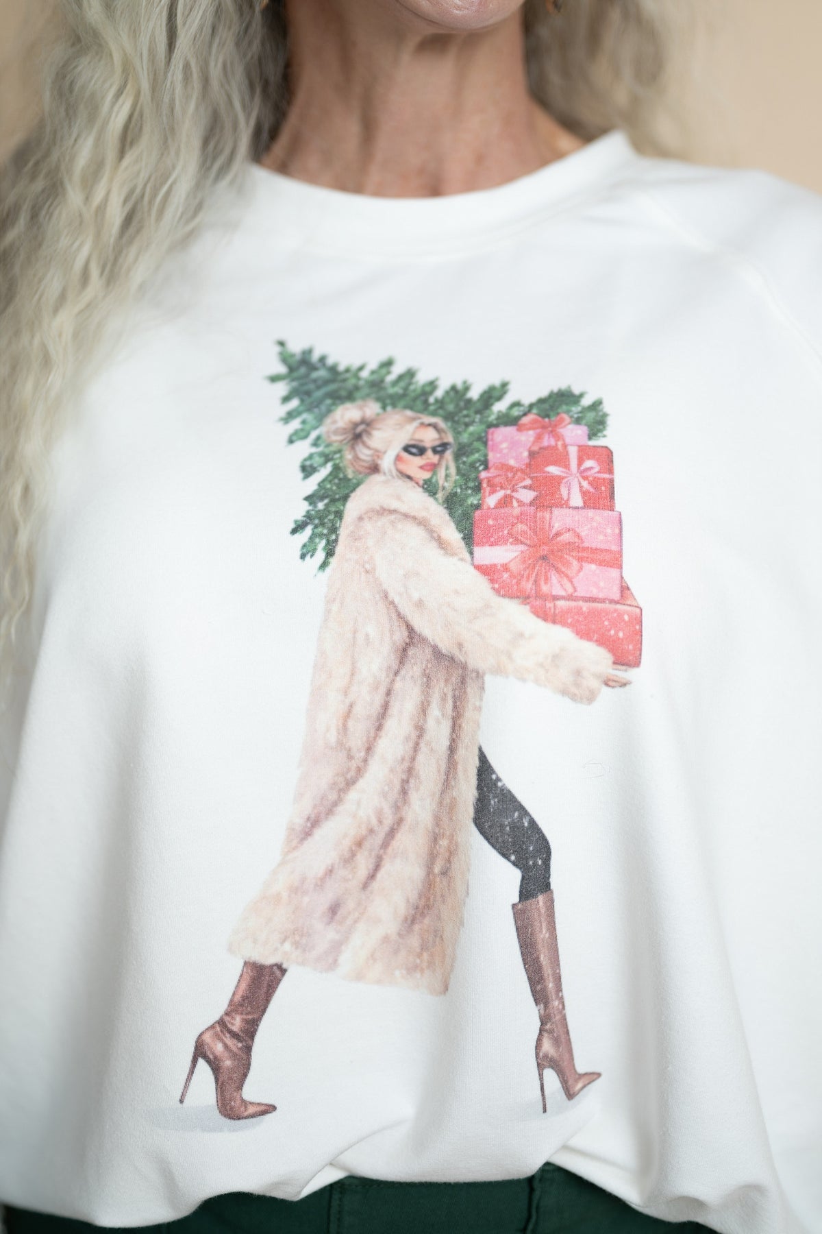 Noelle Holiday Graphic Sweatshirt