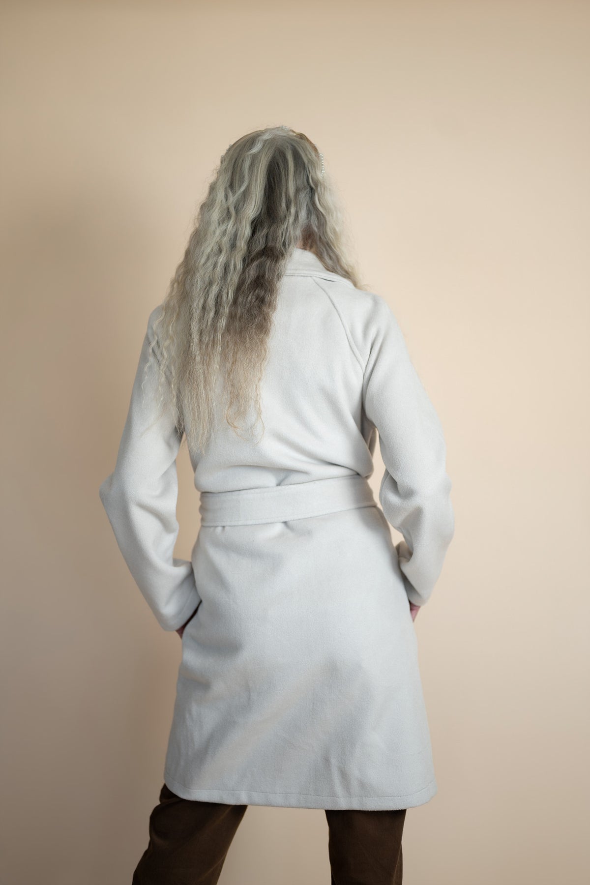 Sorelle Lapel Collar Robe Coat