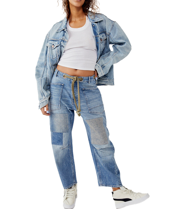 Free People Moxie Slung Pull-On Bottom
