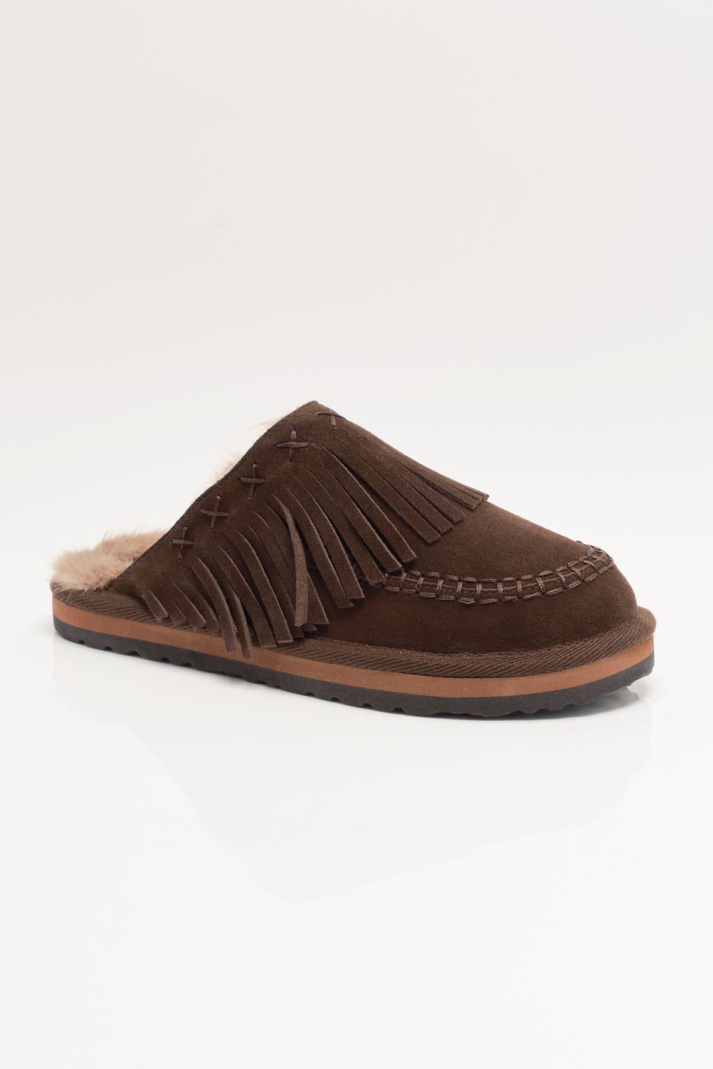 Free People Fallon Fringe Mule