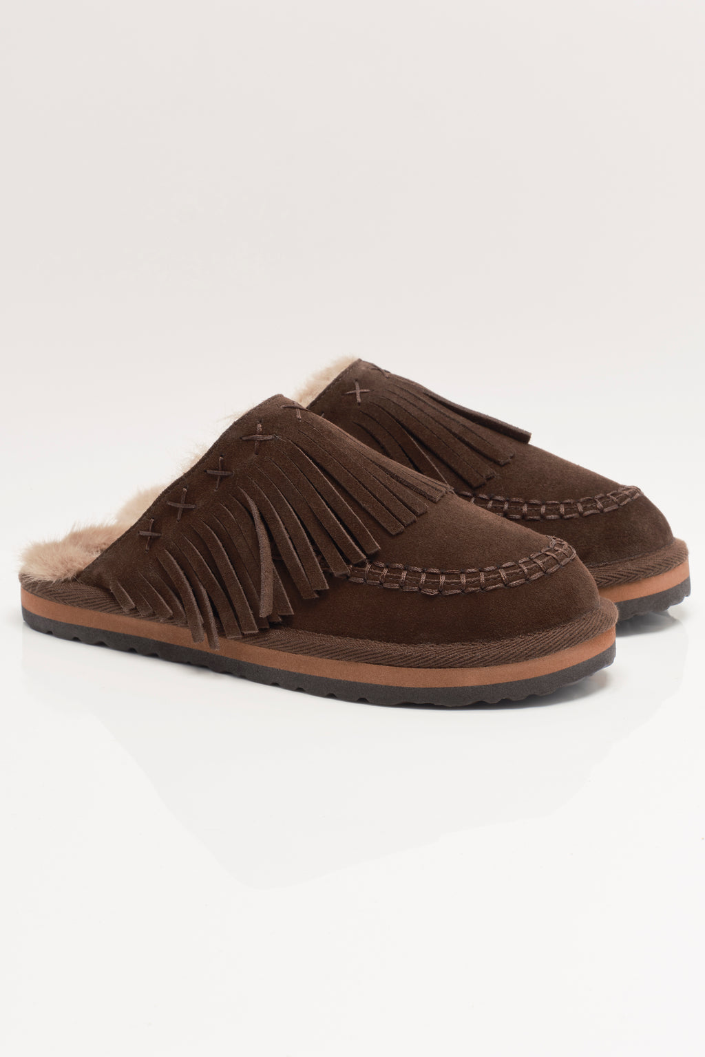 Free People Fallon Fringe Mule