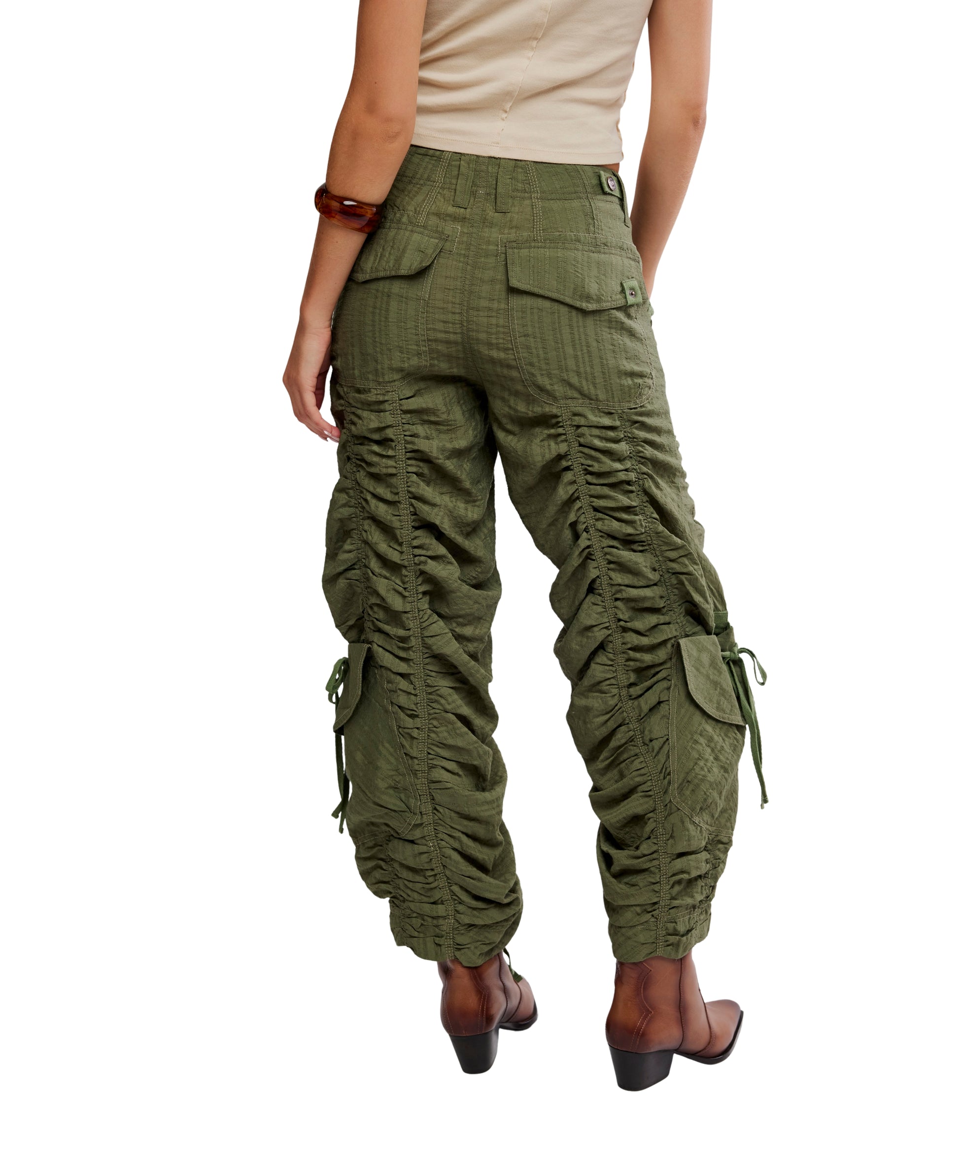 Free People Scorpio Shirred Pant