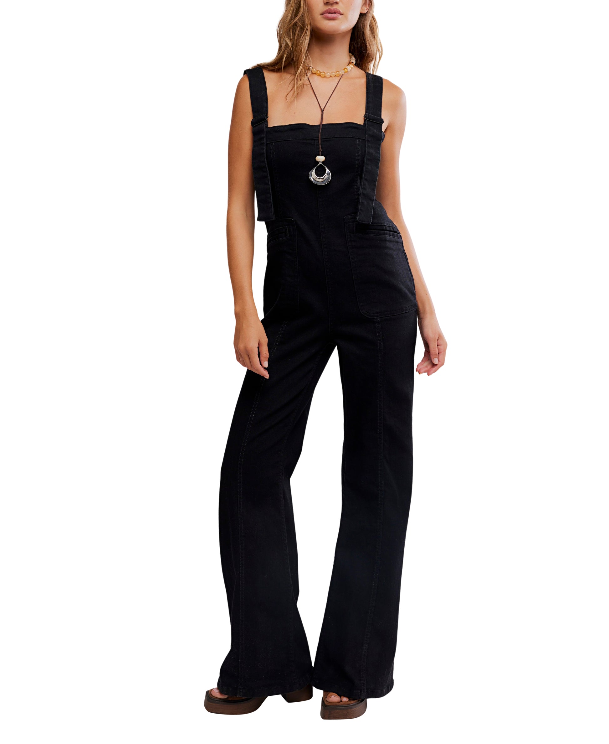 Free People Suns Out Bootcut Jumpsuit