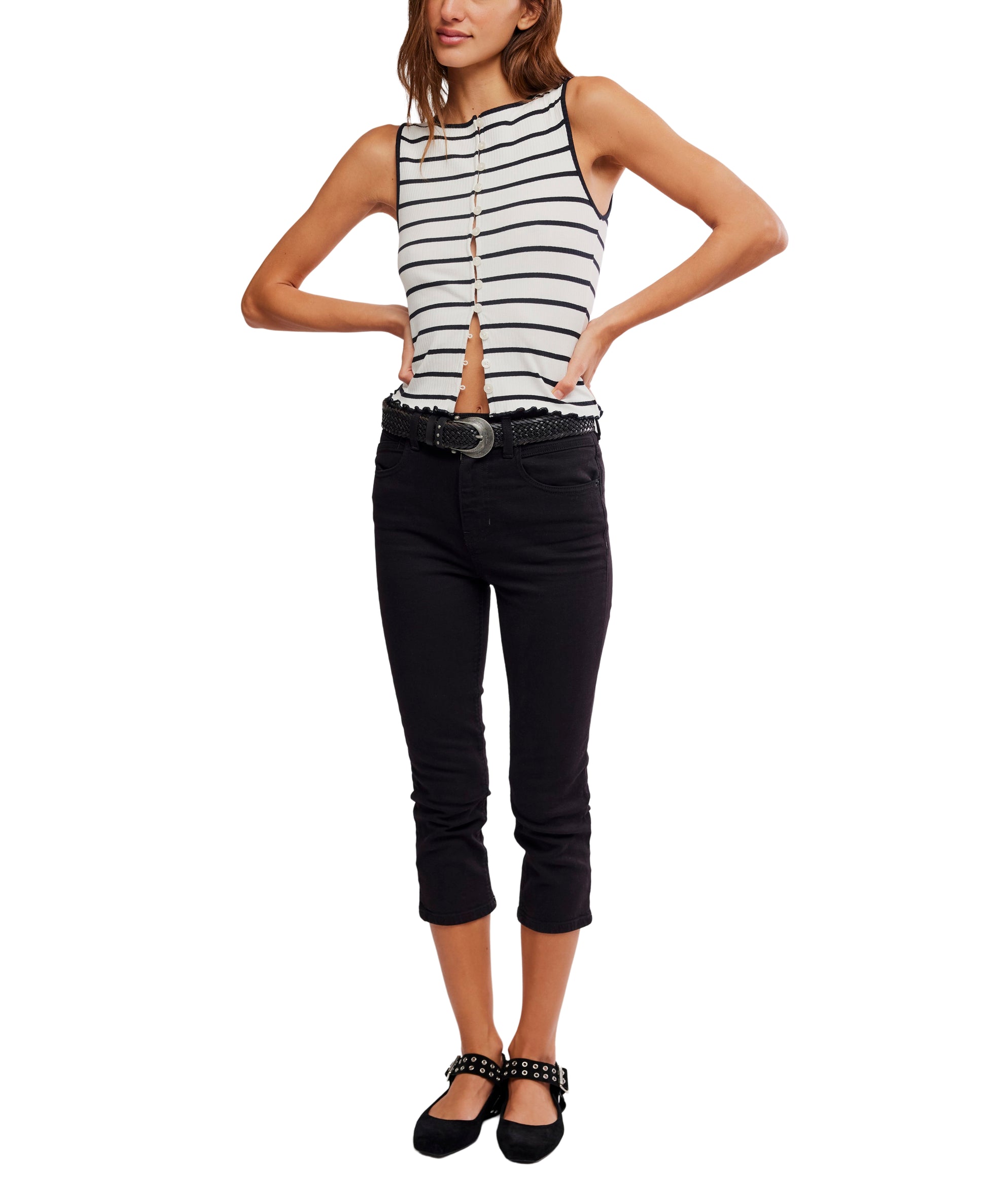 Free People Tilly Striped Tank