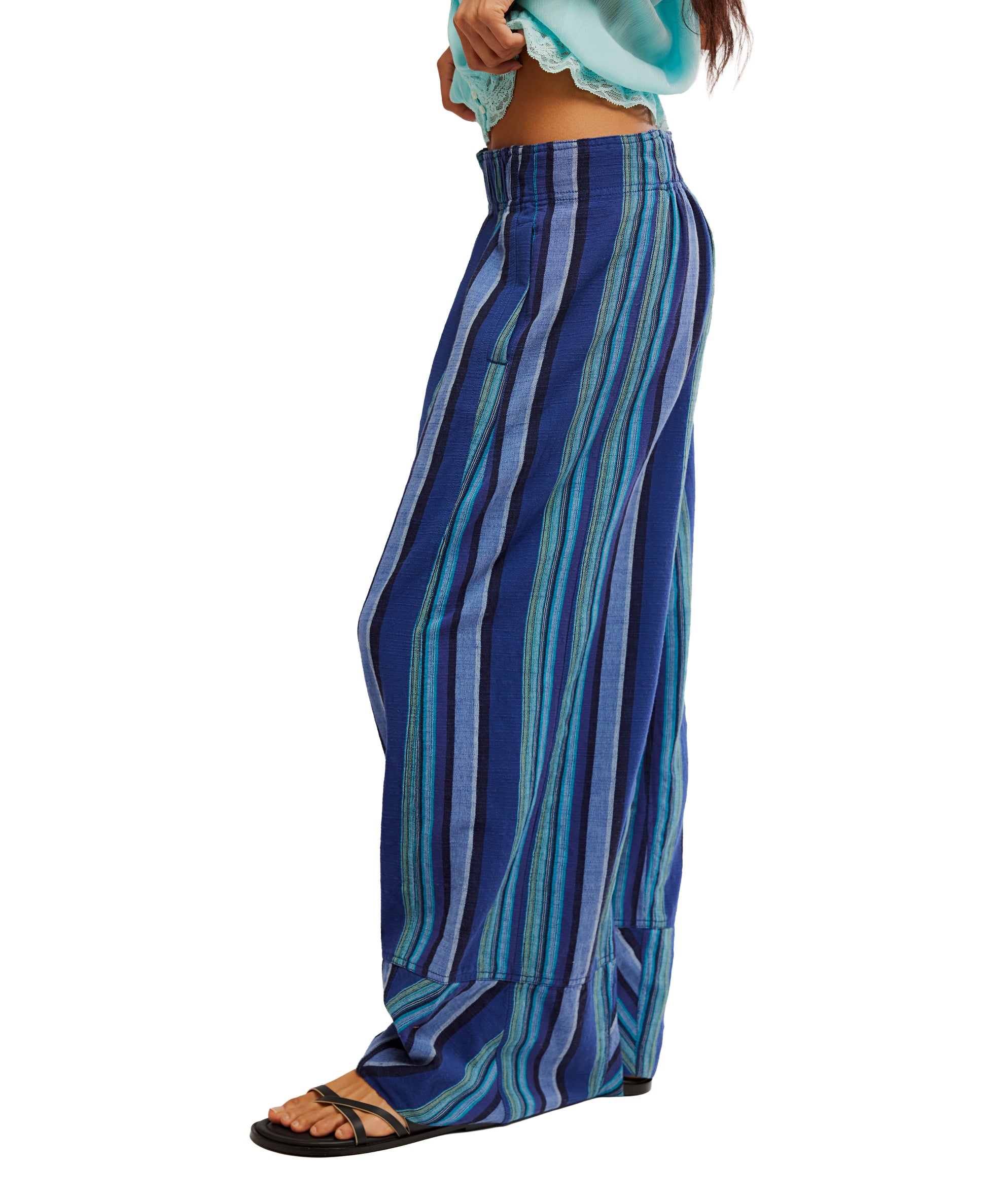 Free People Chambers Laid Back Stripe Pants