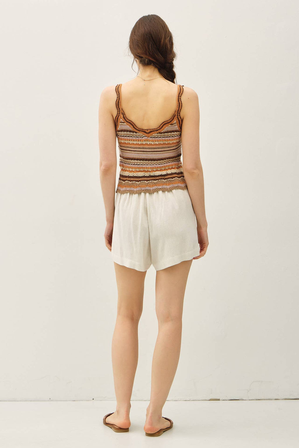 Raquel Knit Tank Top in Multi