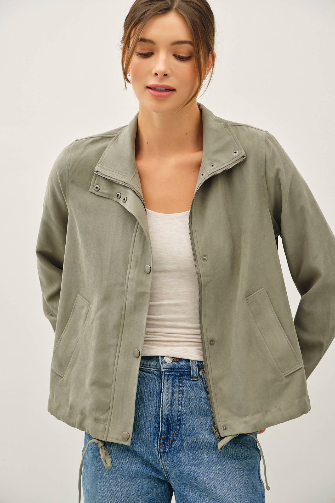 Tonia Soft Utility Jacket