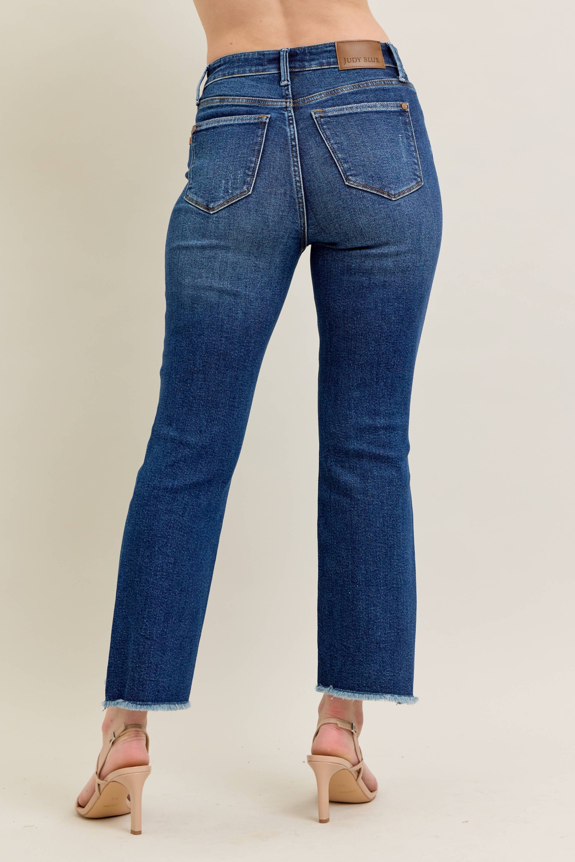 Judy Blue Iris High Waisted Dark Wash Kick Flare