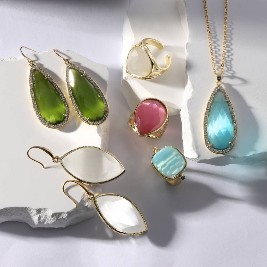 Jordan, Stone Earrings, SALE