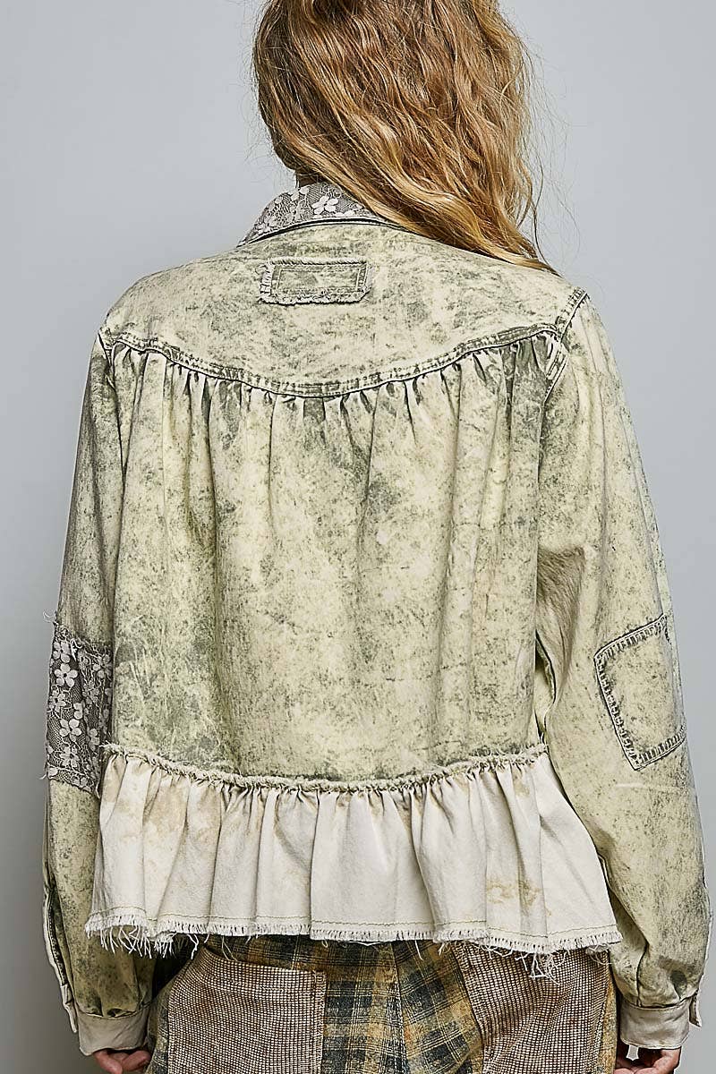 Ember Vintage Wash Twill Jacket