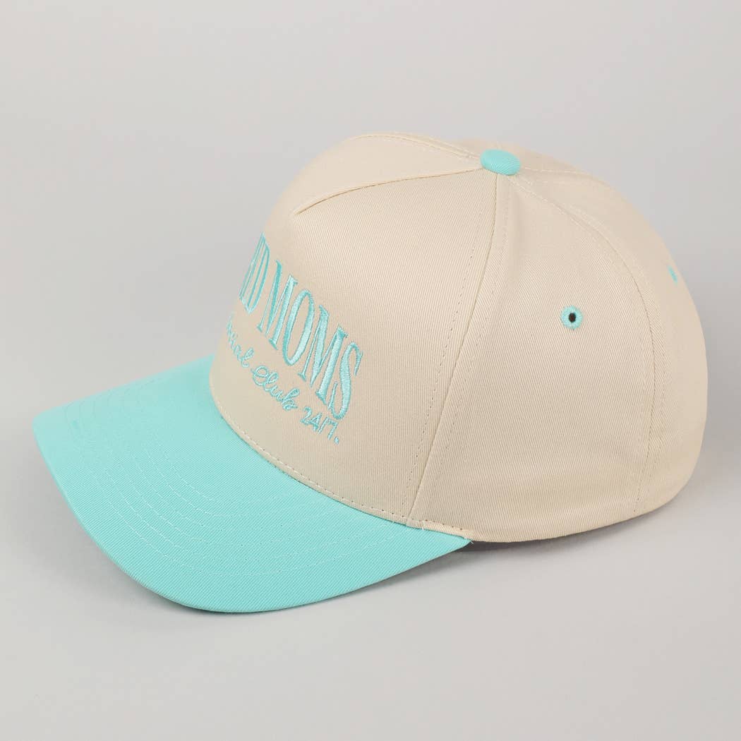 Tired Moms EST Social Club 24/7 Embroidery Cap