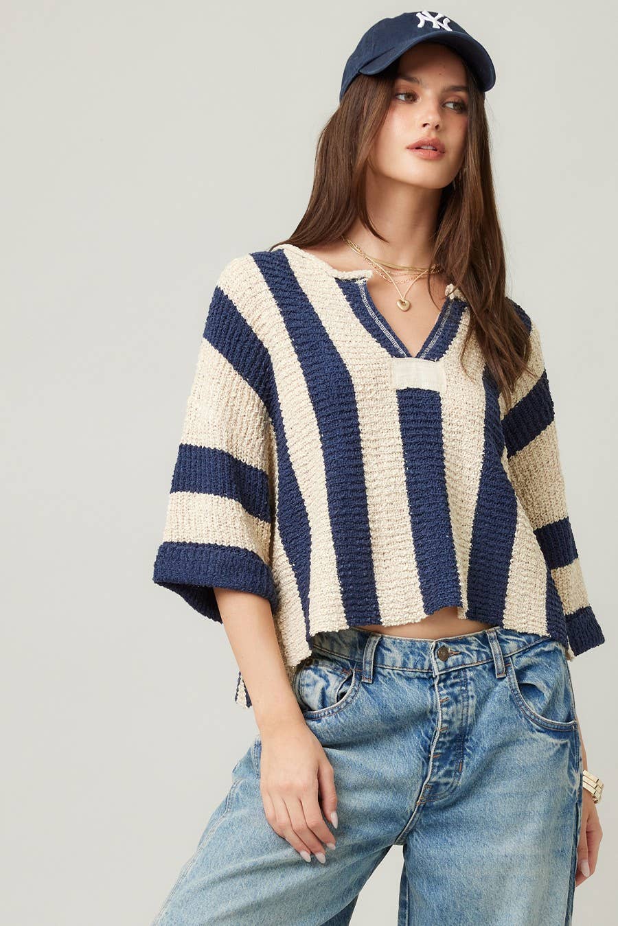 BEST-SELLING Vertical Striped Sweater