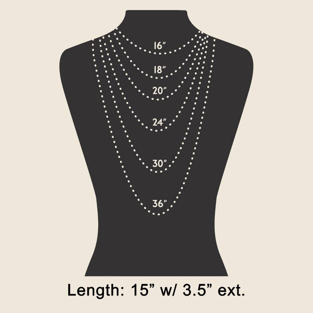 Chunk Marble Resin And Metallic Beads Necklace