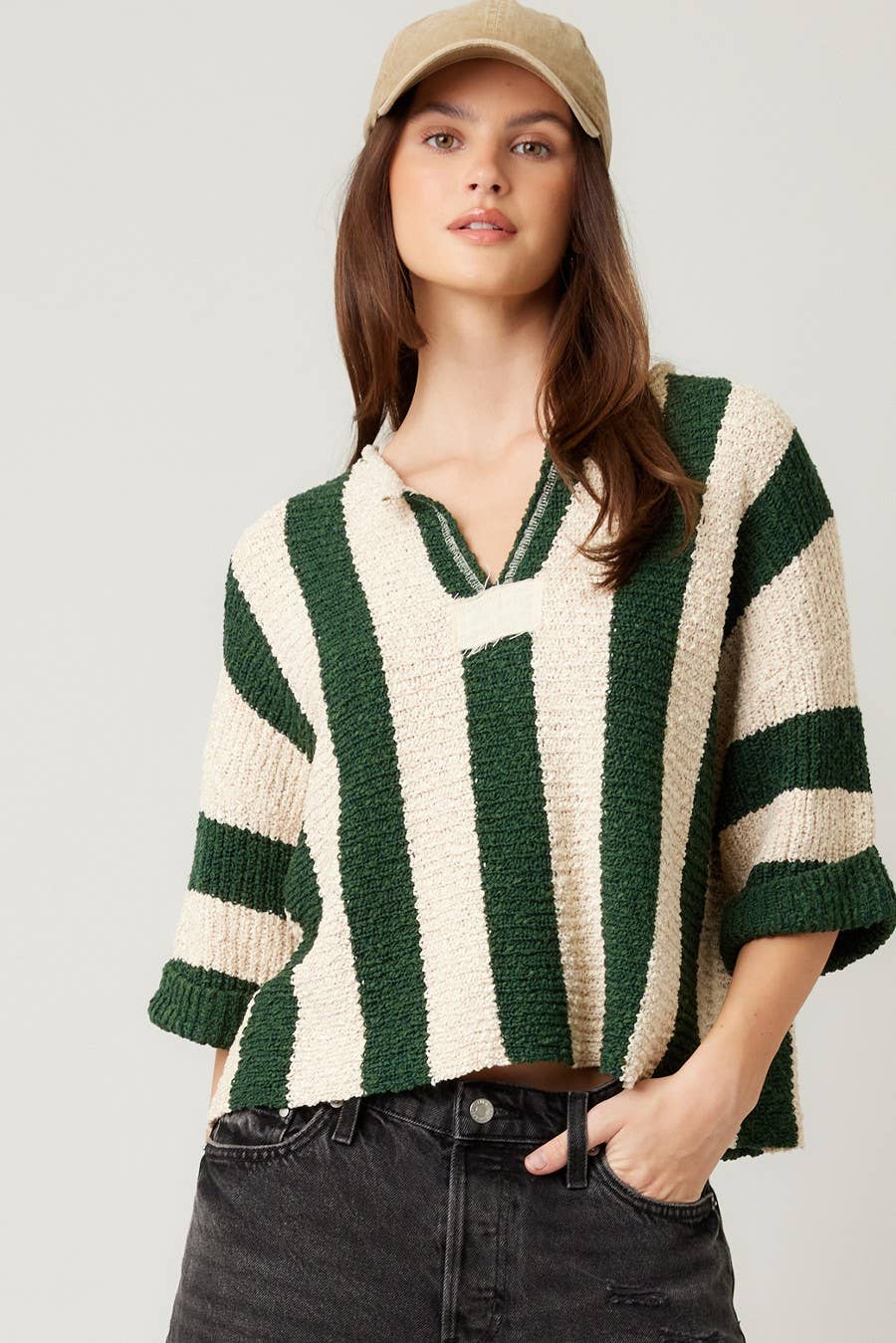BEST-SELLING Vertical Striped Sweater