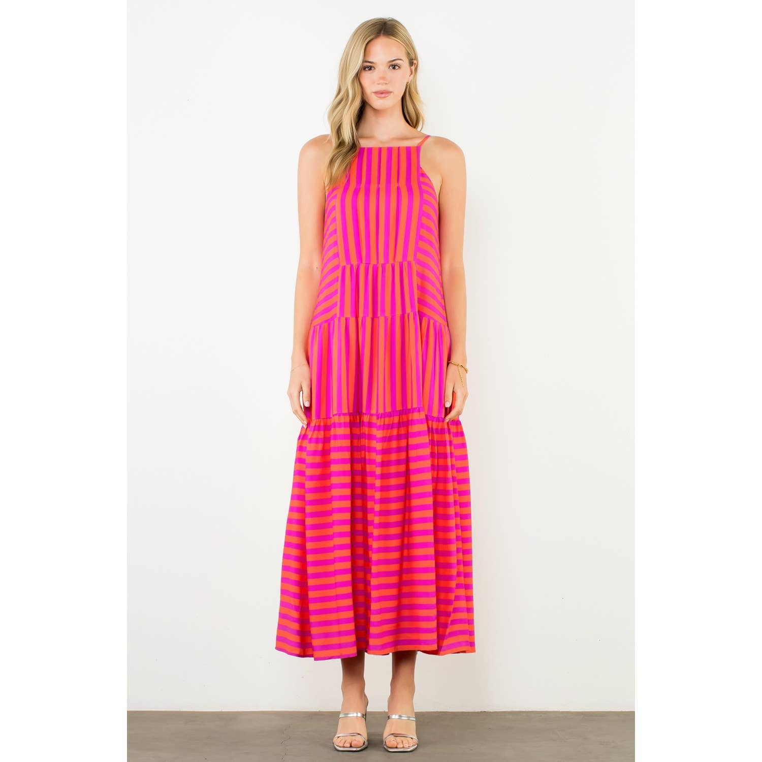 Striped Maxi Dress