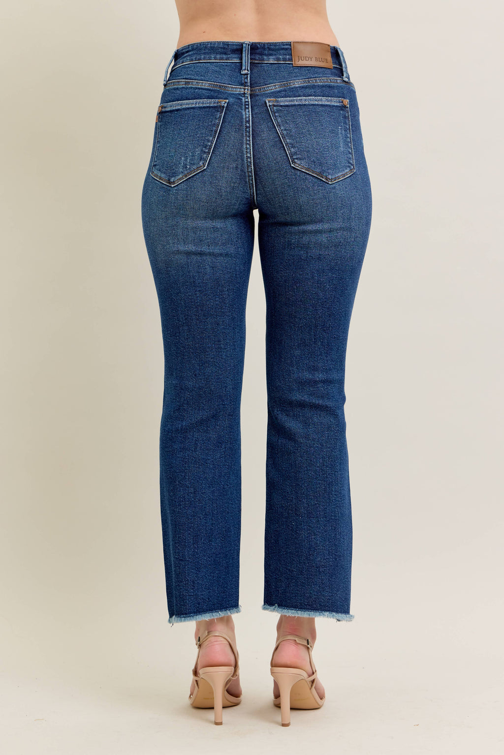 Judy Blue Iris High Waisted Dark Wash Kick Flare