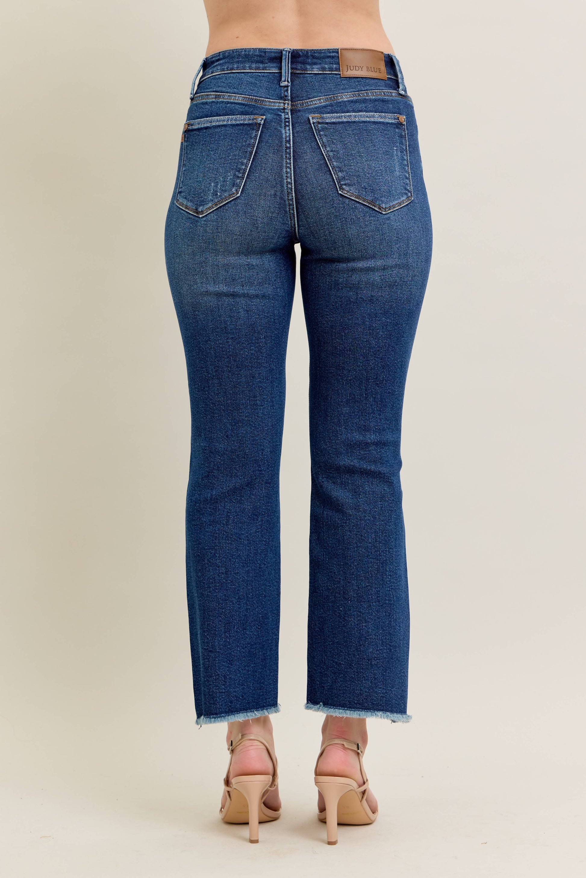 Judy Blue Iris High Waisted Dark Wash Kick Flare