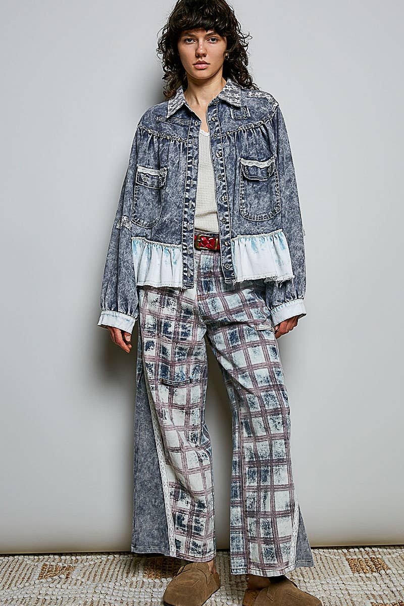 Ember Vintage Wash Twill Jacket