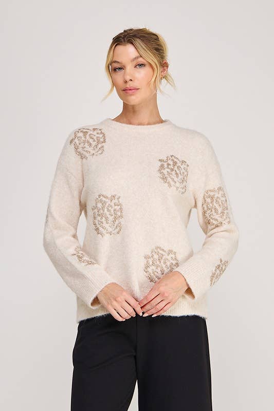 Hallie Soft Floral Sweater