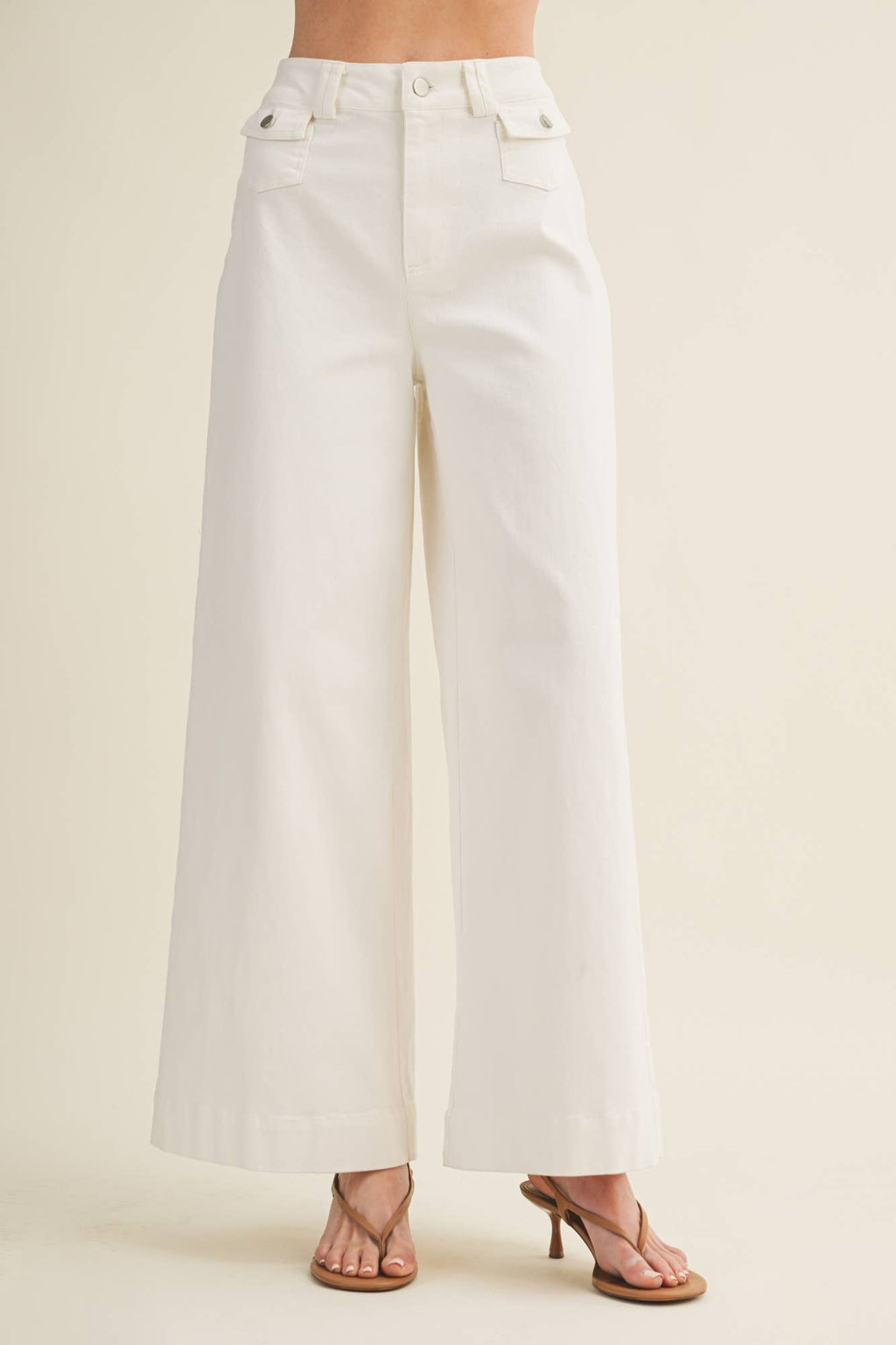 Sculpted High-Rise Architectural Pants