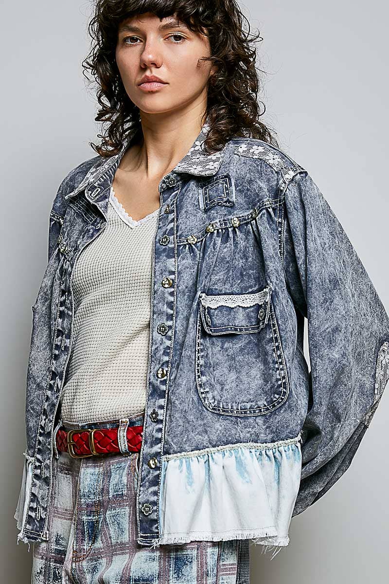 Ember Vintage Wash Twill Jacket