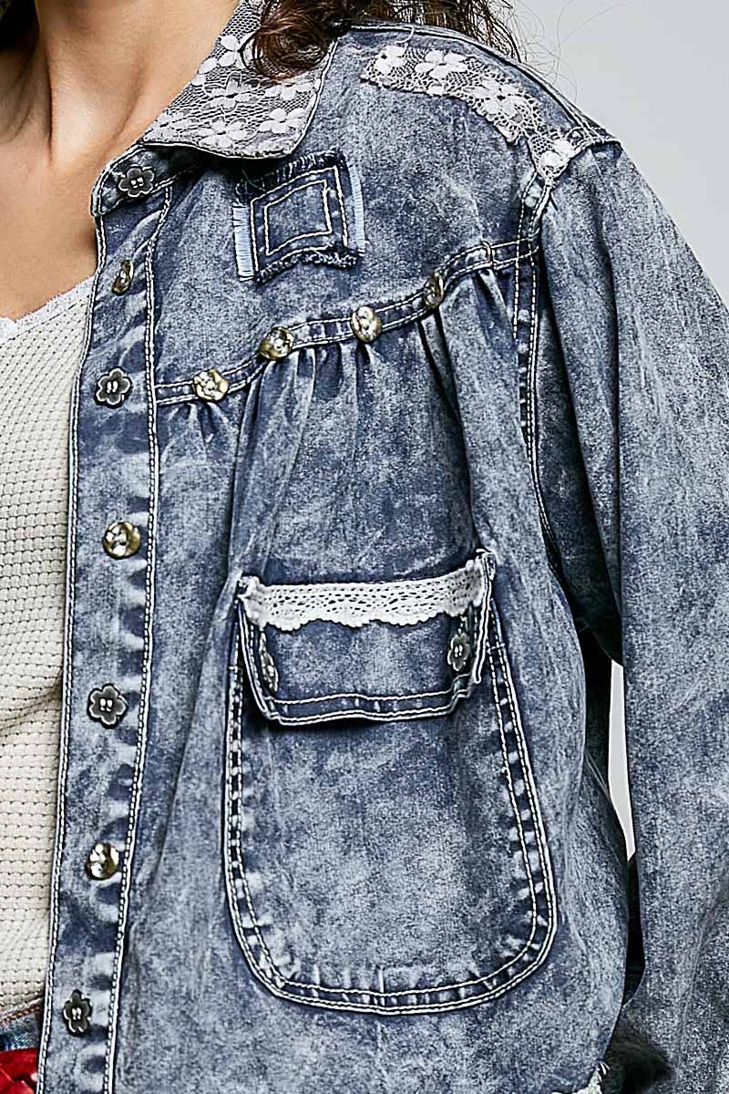 Ember Vintage Wash Twill Jacket