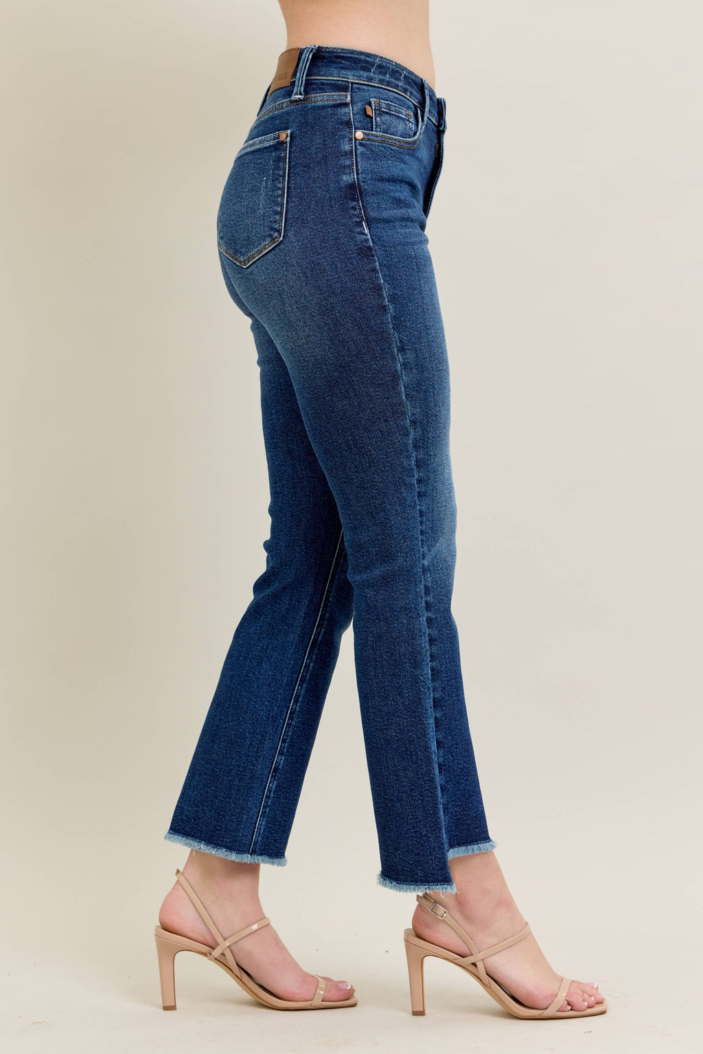 Judy Blue Iris High Waisted Dark Wash Kick Flare
