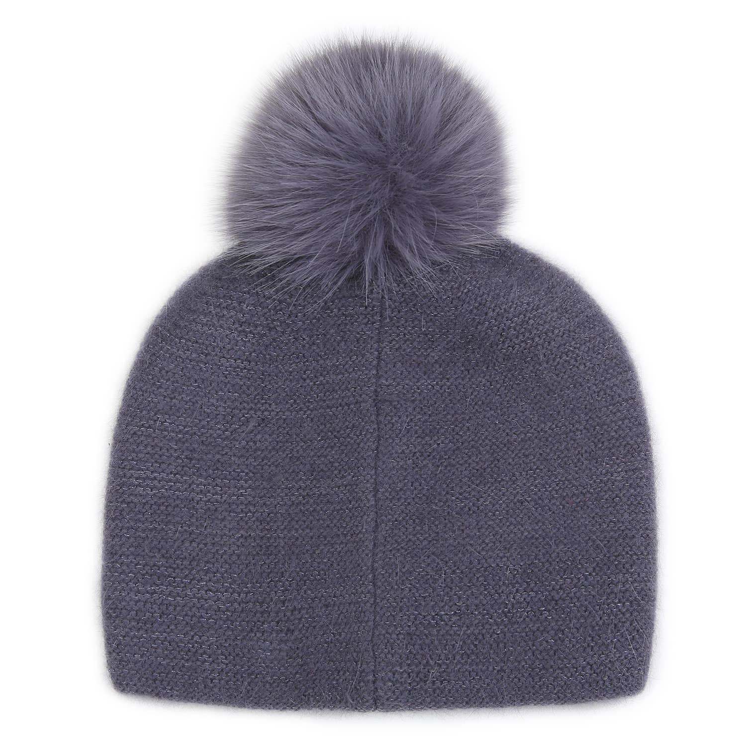 Elegant Sparkle Embellished Pompom Hat