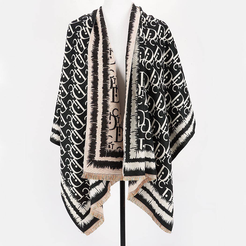 Diora Signature Monogram Scarf