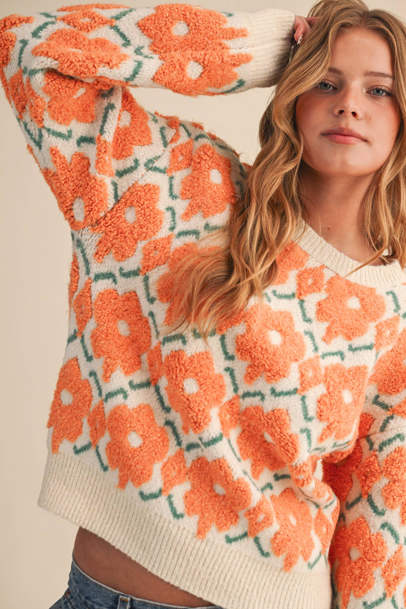 Tansy Floral Sweater