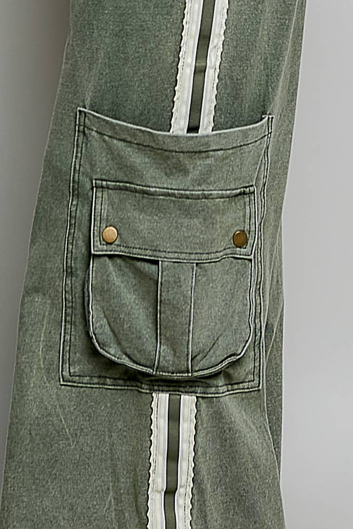 Sloane Washed Cargo Pants