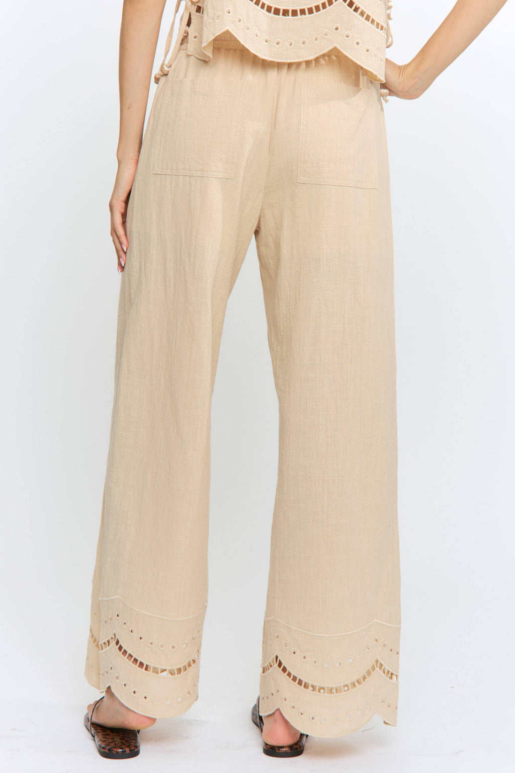 Embroidered Cotton Co-Ord Matching Set