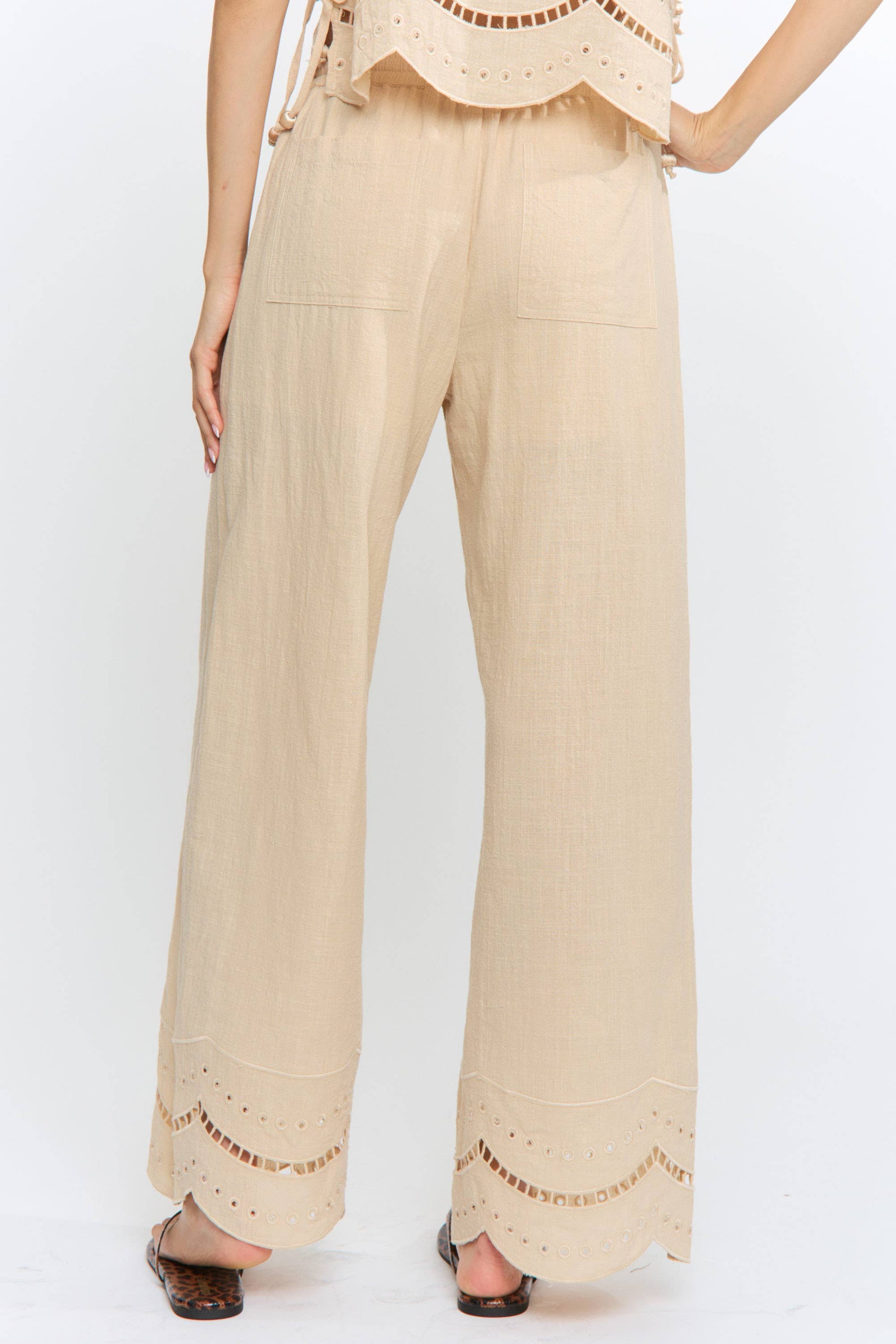 Embroidered Cotton Co-Ord Matching Set