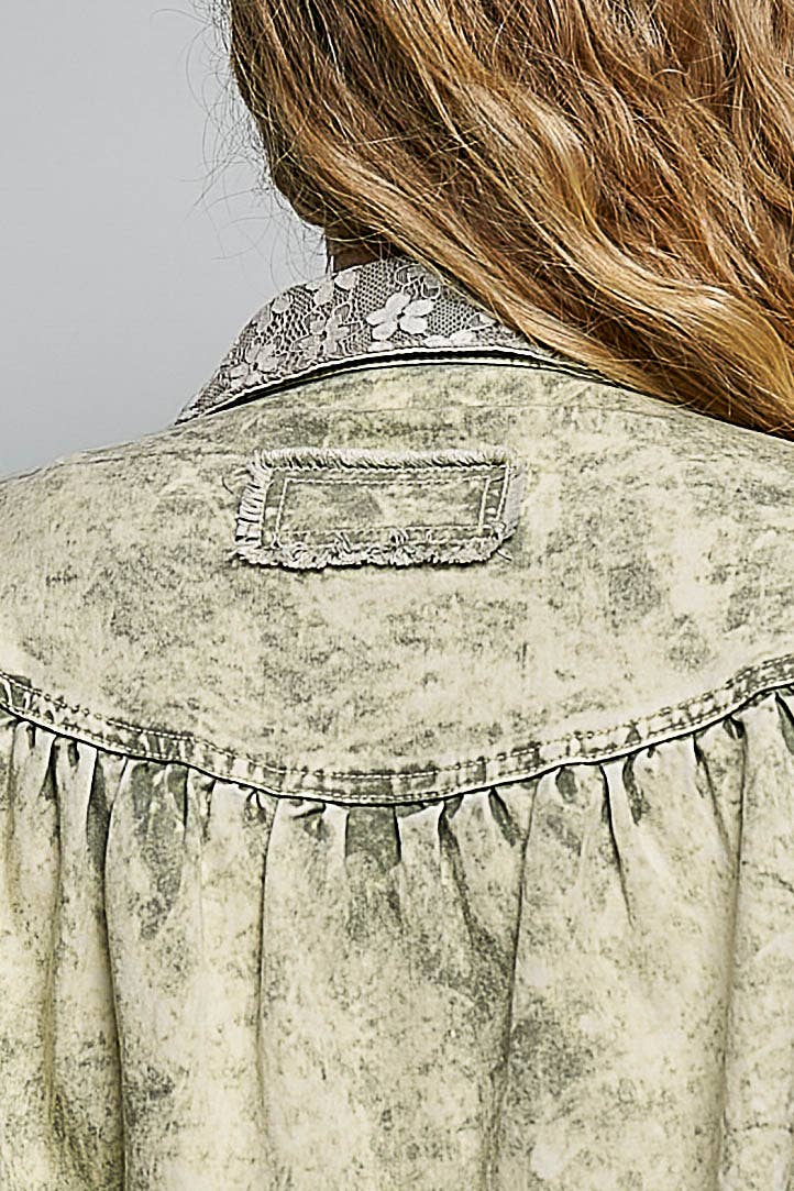 Ember Vintage Wash Twill Jacket