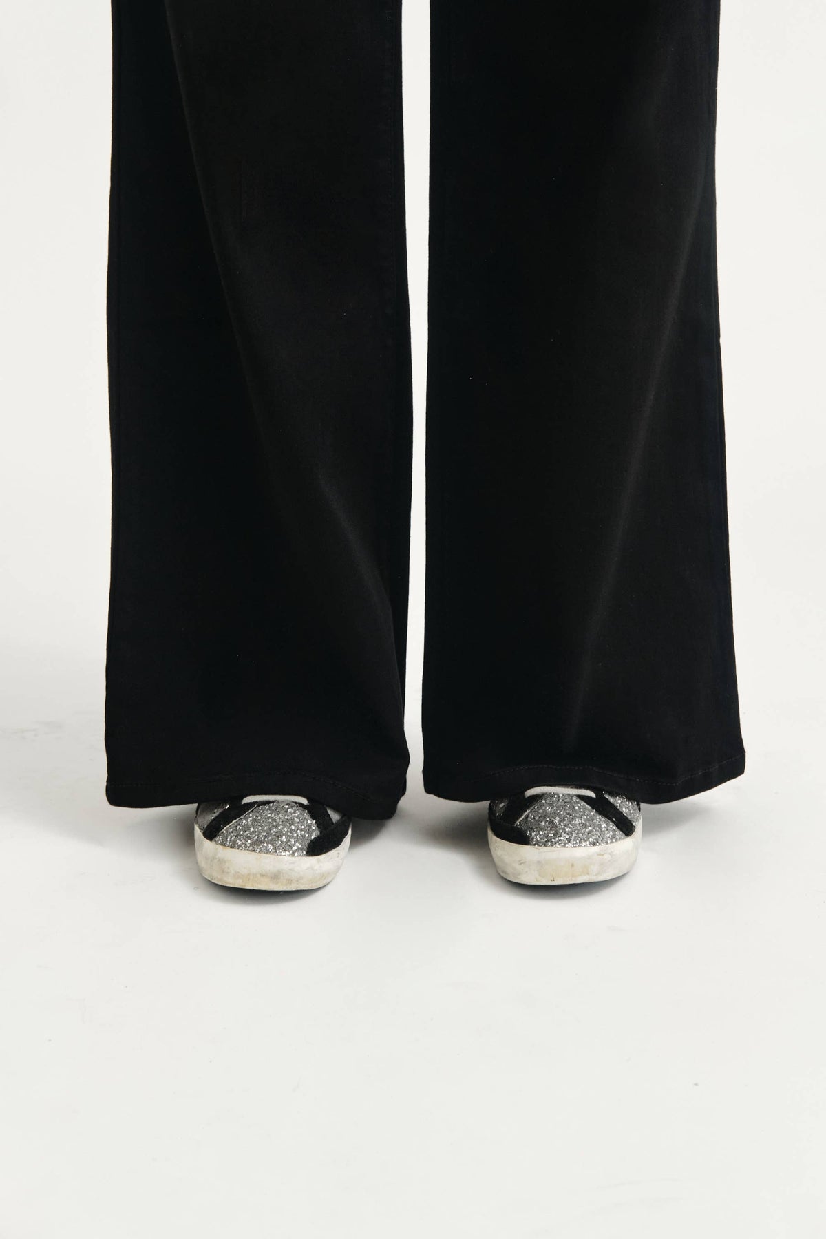 Simply Perfect Black 30” Inseam Wide Leg Jeans