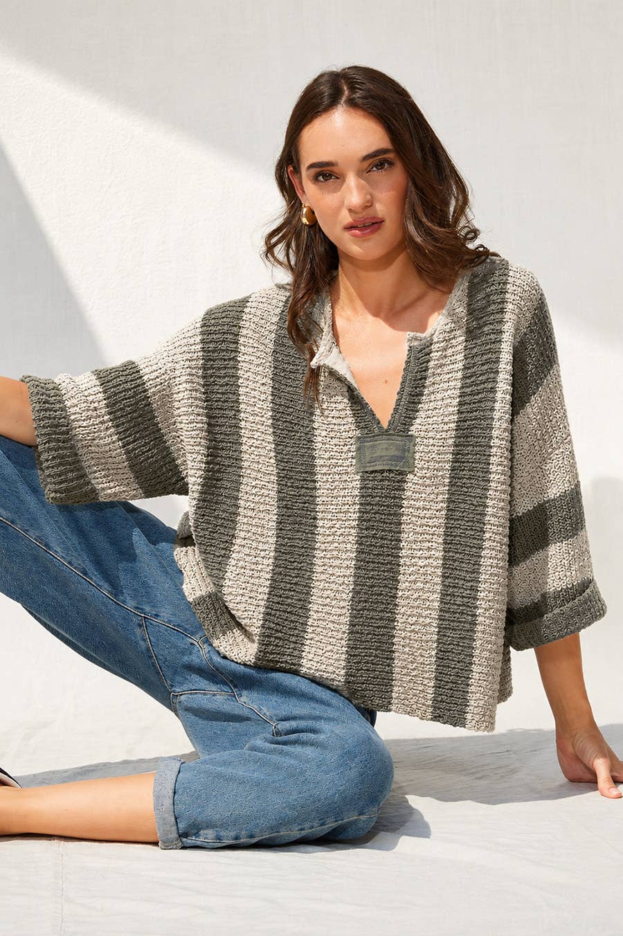 BEST-SELLING Vertical Striped Sweater