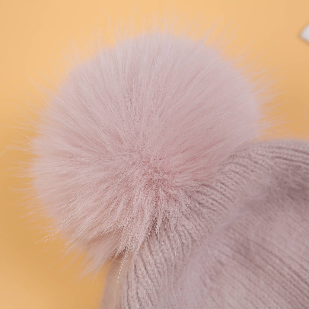 Decorative Perlies Accent Pompom Hat SD120