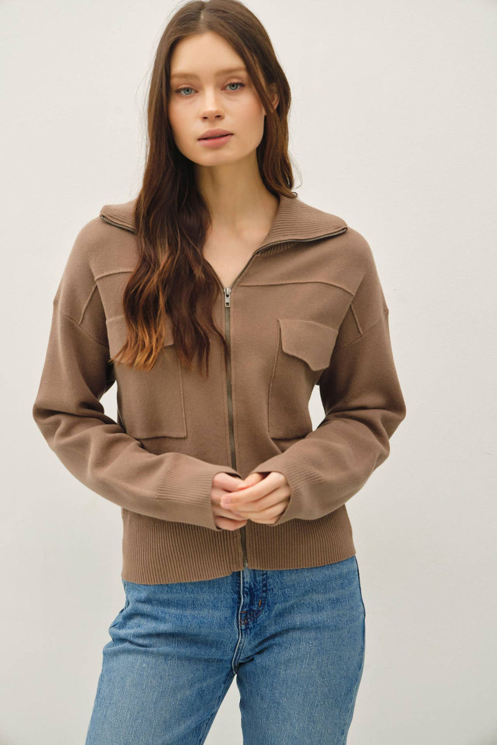 Perfect Fall Zip Up Jacket
