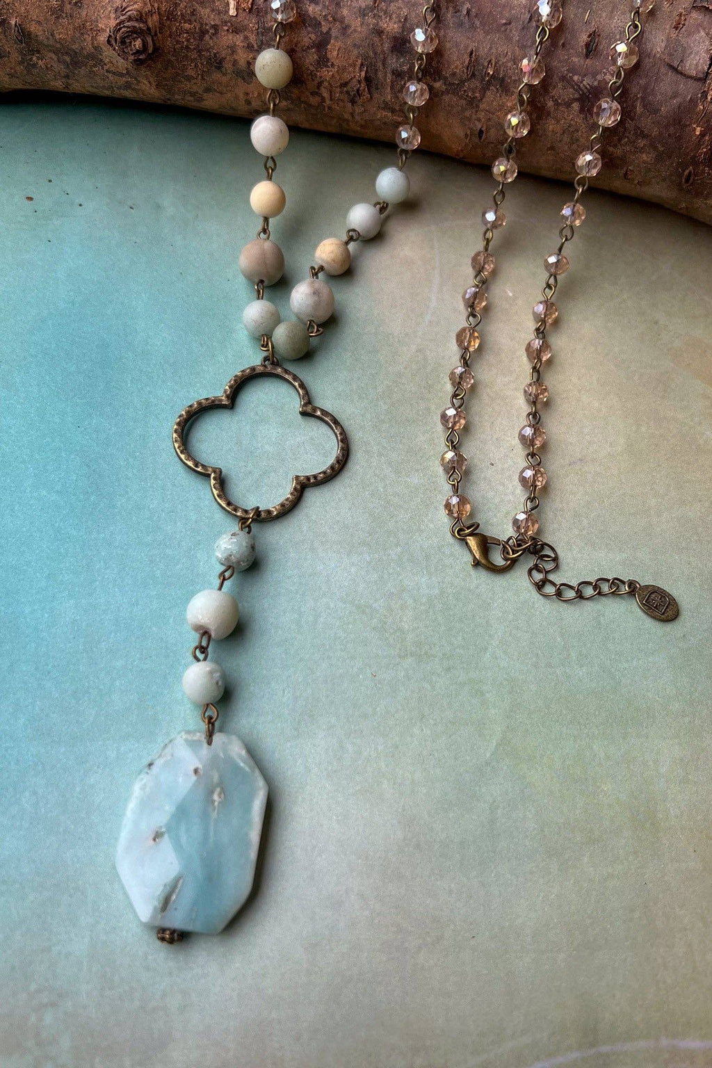 Boho Necklace/Alani Necklace in Amazonite