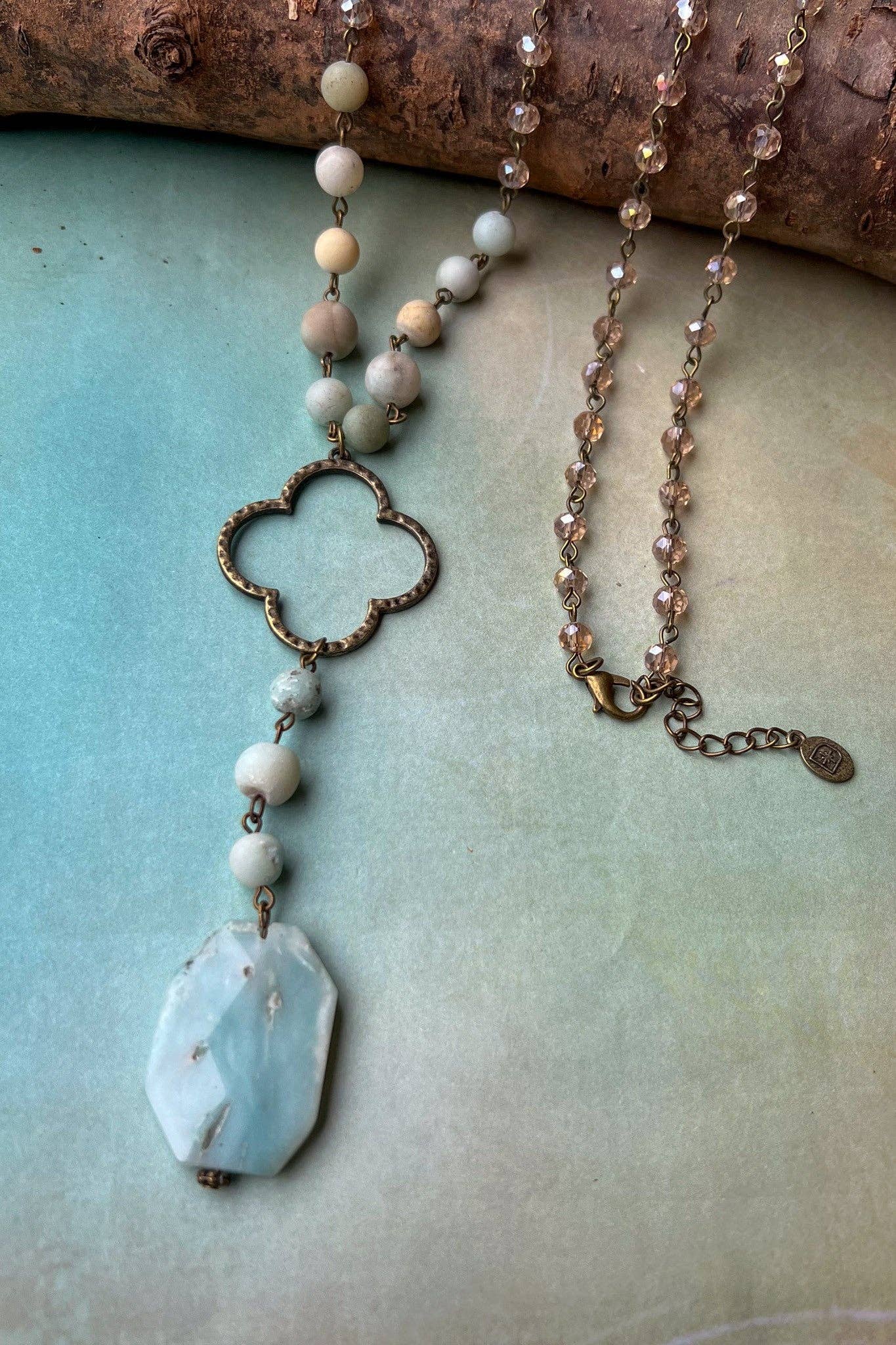 Boho Necklace/Alani Necklace in Amazonite