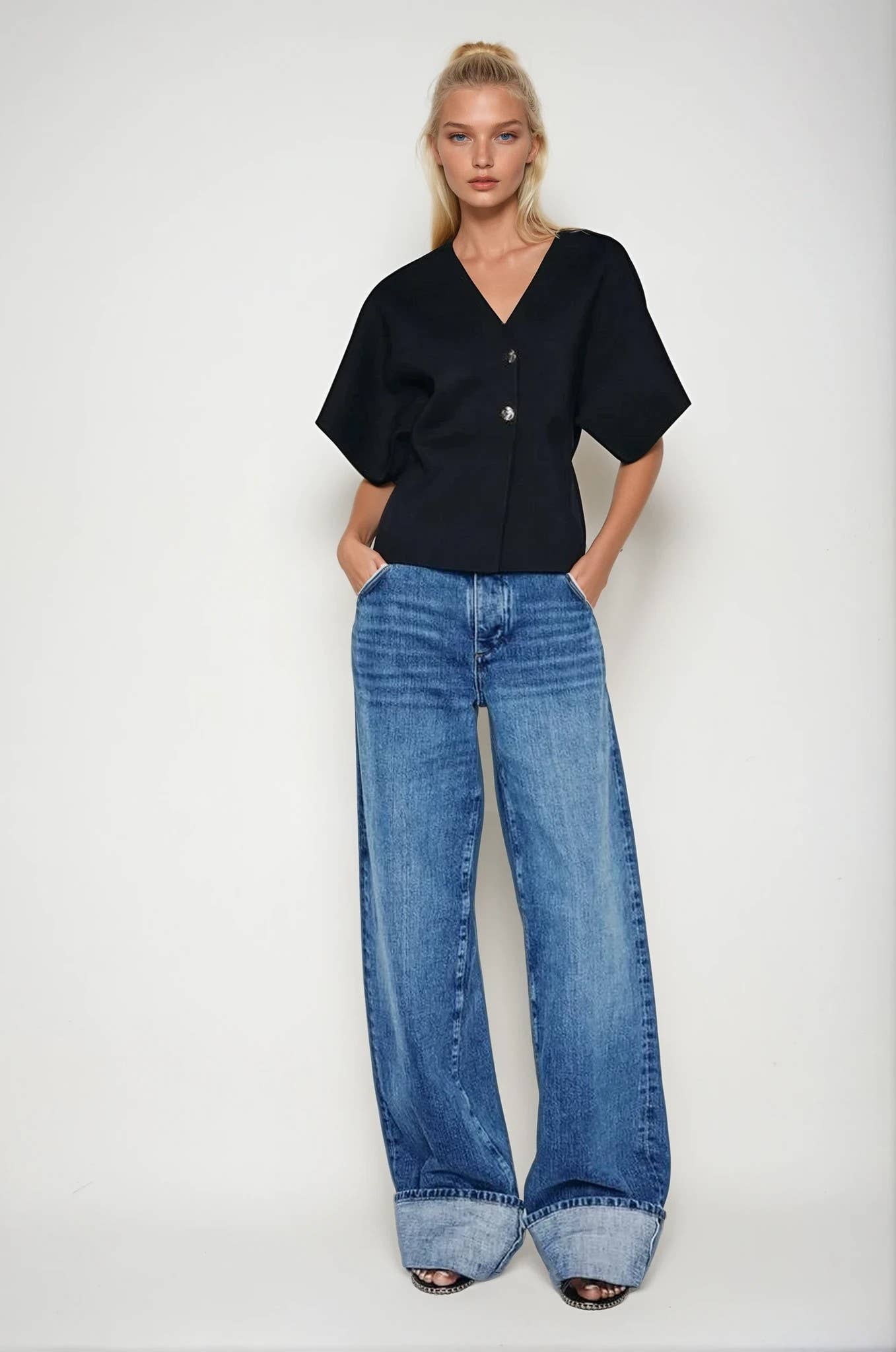 Maeve Short Sleeve Knit Cardi