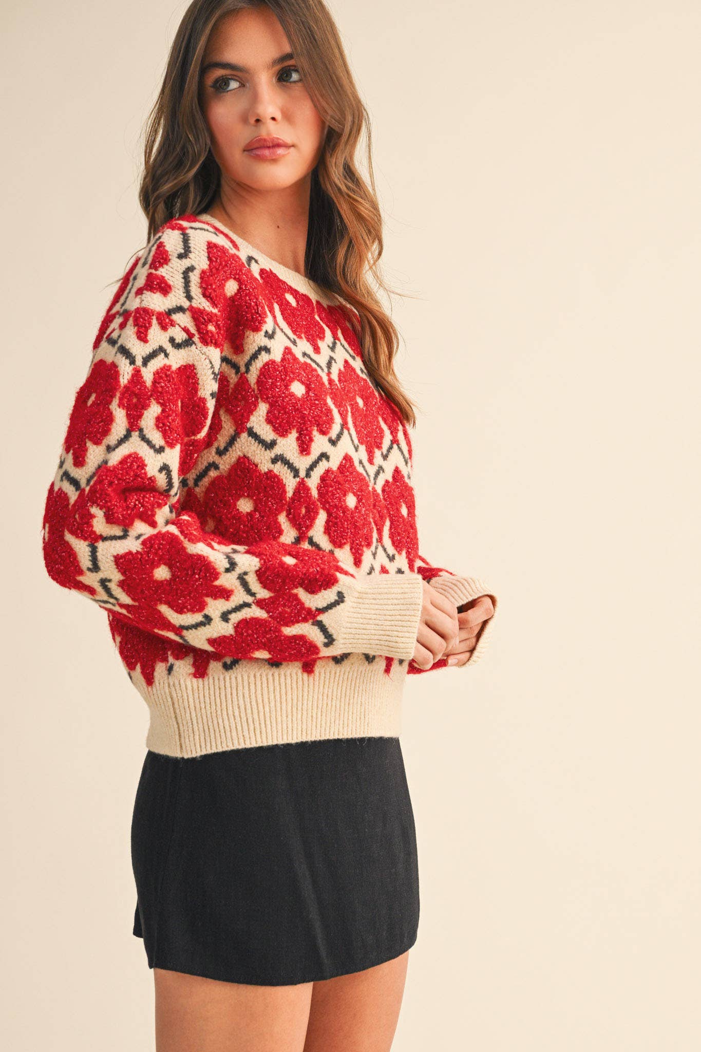Tansy Floral Sweater