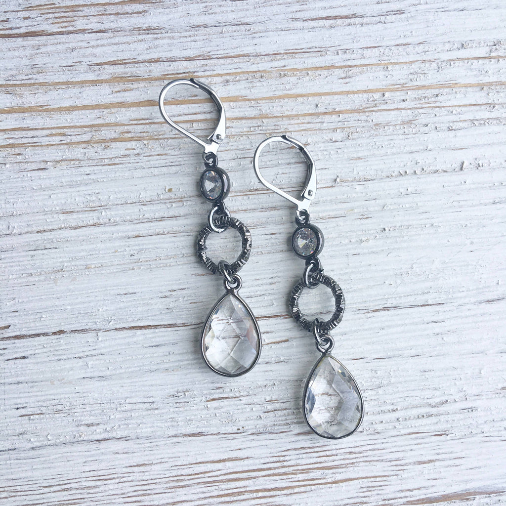 Crystal Quartz Earrings