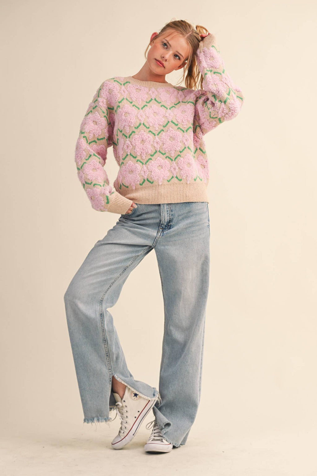 Tansy Floral Sweater