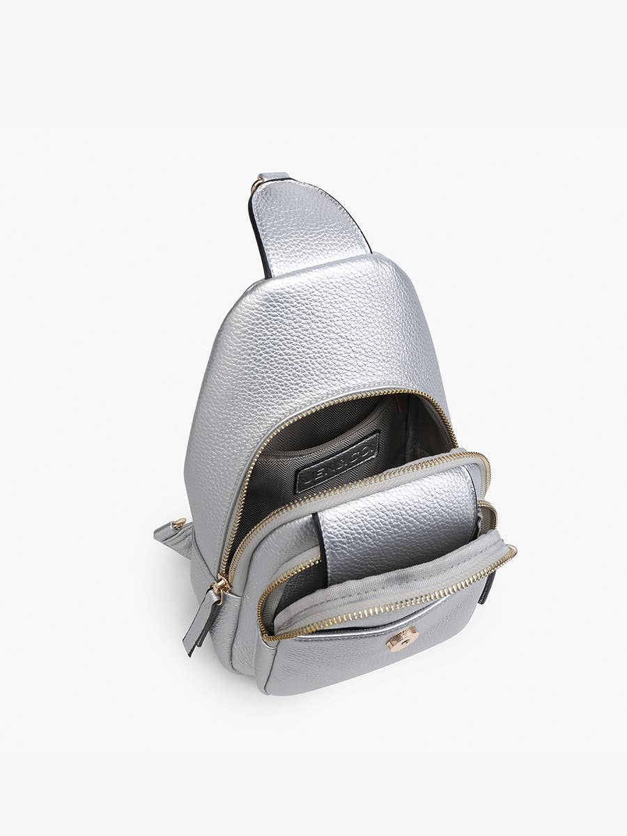 Sophia Sling Bag w/ Flapover Pocket