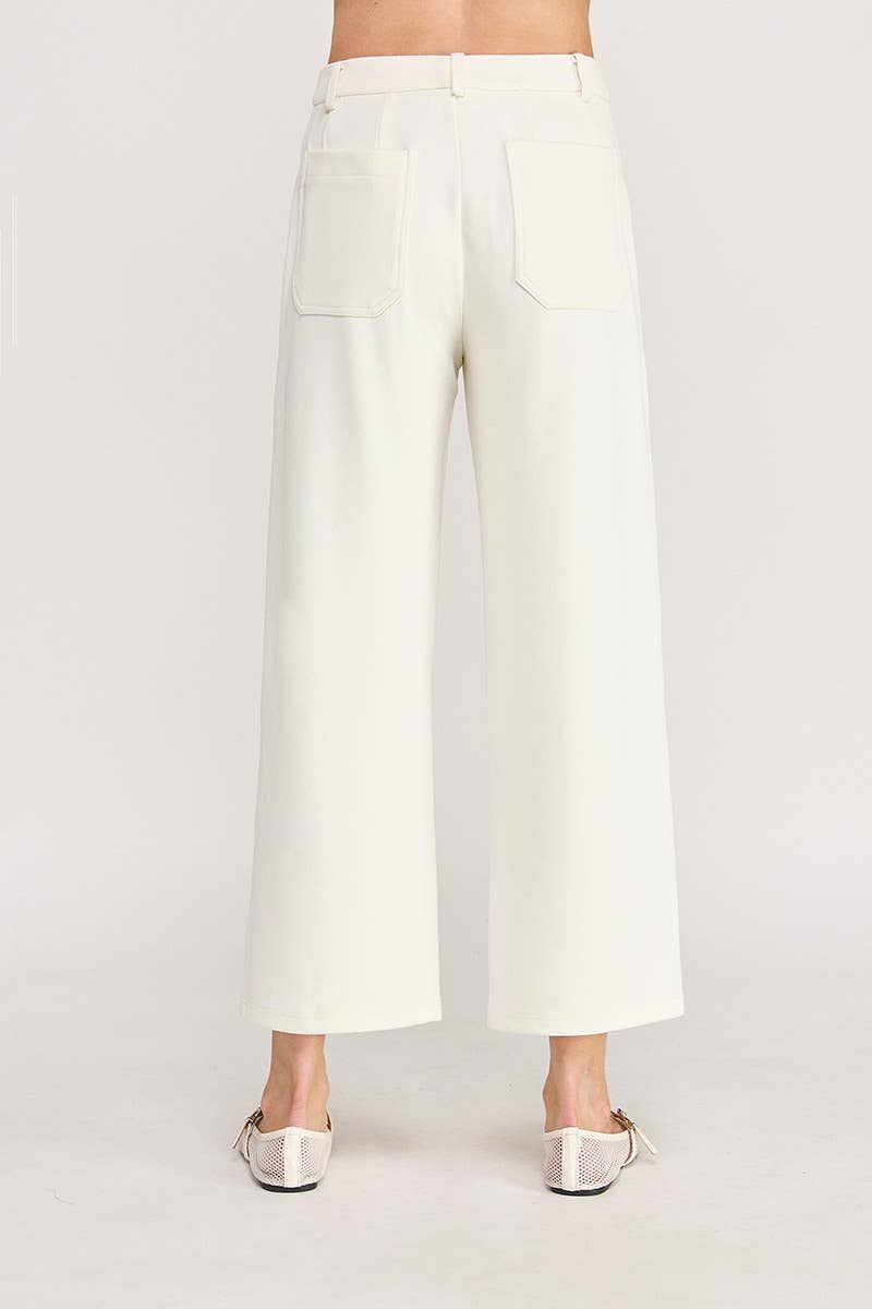 Knit Straight Leg Trousers