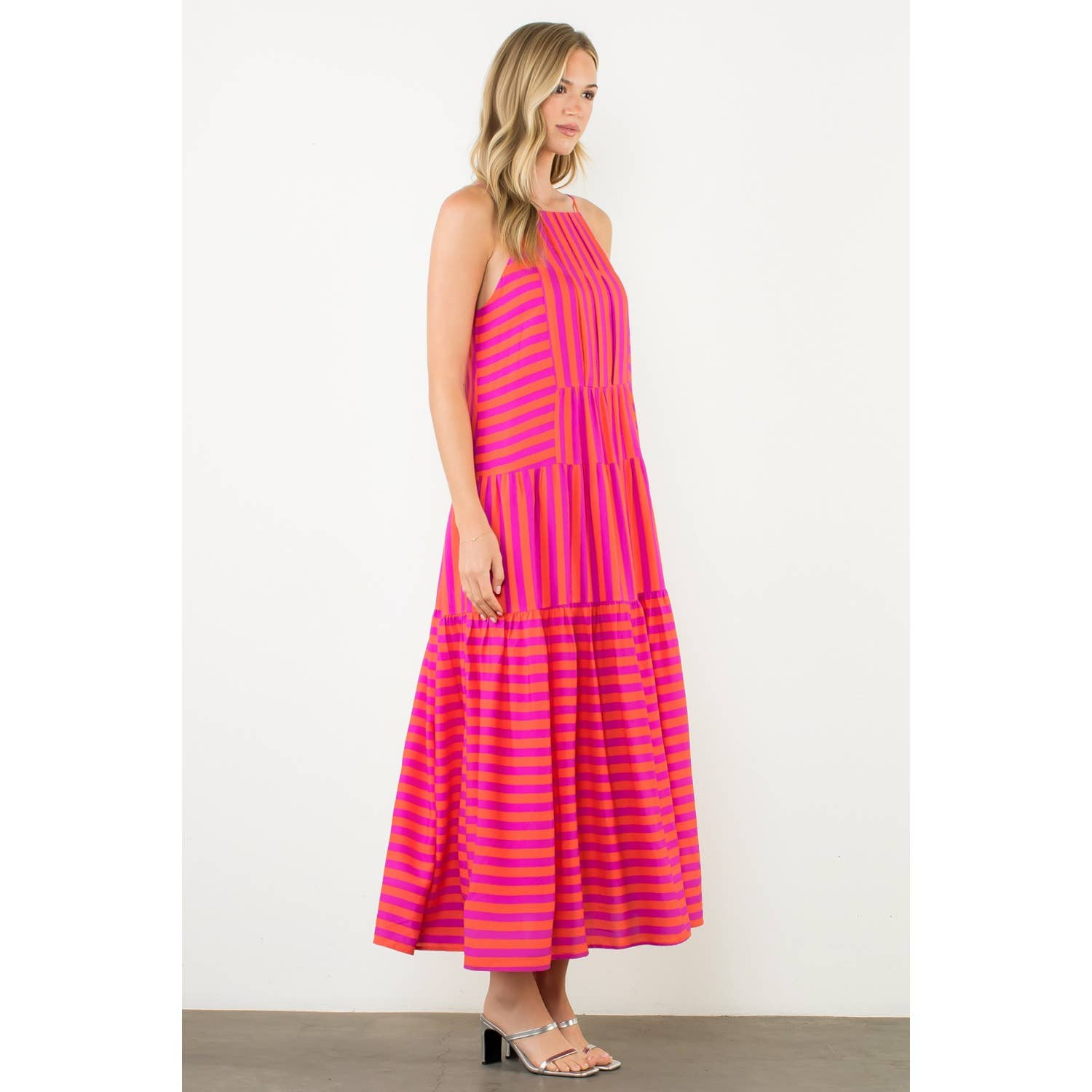 Striped Maxi Dress